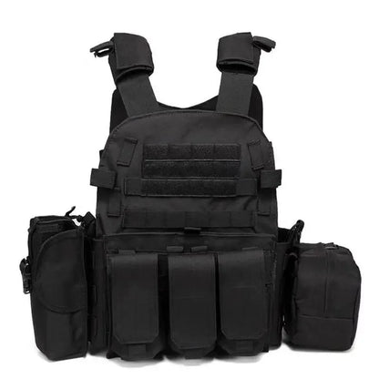 Child Bulletproof Vest Camouflage Tactical Body Armor Level III Breathable Multi Functional 6094 Vest Stab Proof