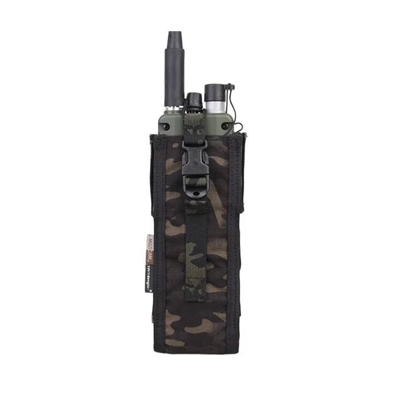 Emersongear PRC 148/152 Radio Pouch Hunting Radio Holder Bag Combat Molle Trekking Camping Daily Sports Outdoor Nylon EM8350