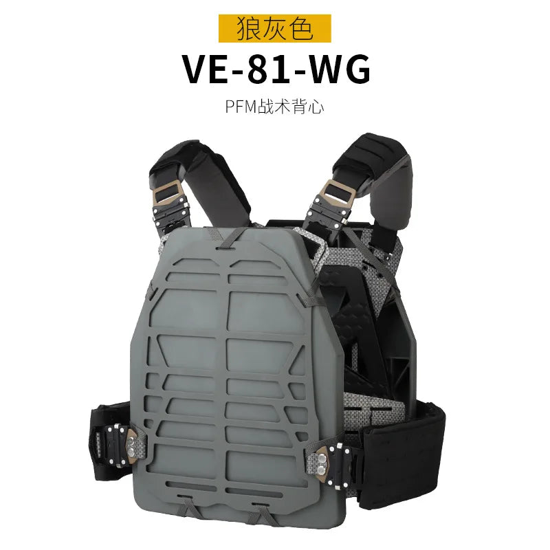 Modular PFM Perforated Lightweight Tactical Vest with Cooling Inner Lining for Outdoor Training
