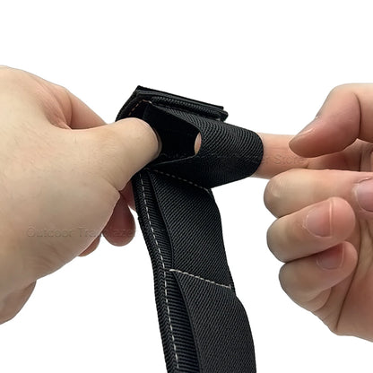 Hook Loop Panel Pouch Modular 3-Clip EDC Tool Inner Separation Holder for Hunting Vest Backpack Bags Tactical Gear