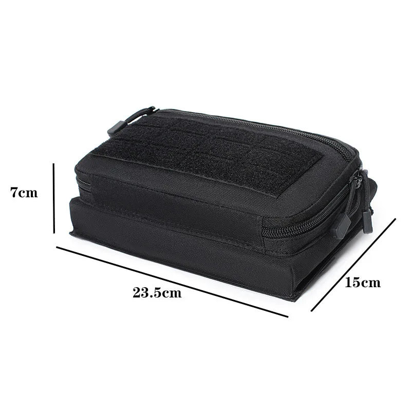 Triple Magazine Pouch Rifle 5.56/7.62 Mag Holster Ammo Holder Multi-use Molle Accessory Bag for Hunting & Airsoft Tactical Vest