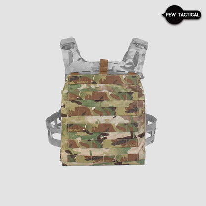 PEW TACTICAL MOLLE ZIP-ON PANEL 1.0 for AVS JPC SPC Airsoft BP09