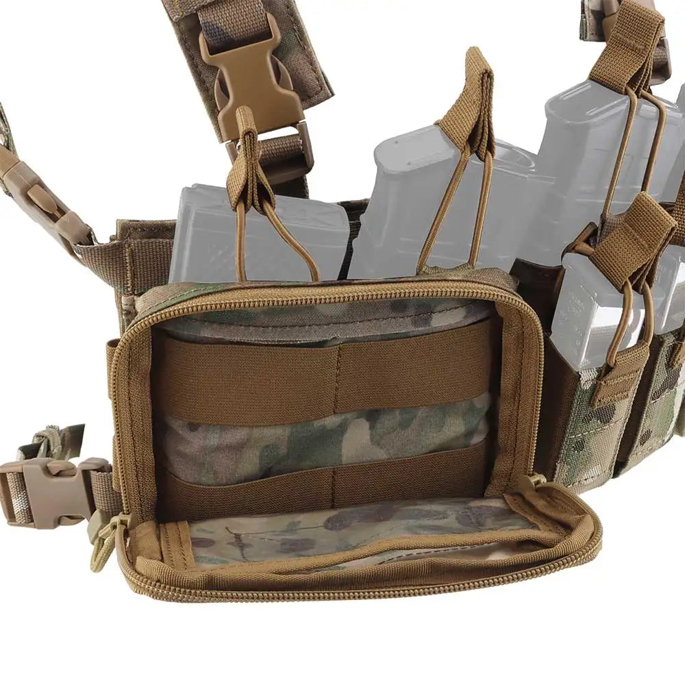 OphidiaTac D3CRH Chest Mount Vest Equipment Expanded AirsoftVest Accessories Heavy Duty Airsoft Hunting Equipment