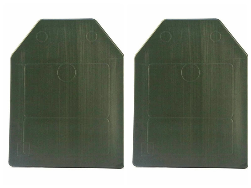 Airsoft Tactical Vest Inner Plate Plastic Protective Pad CS Body Armor Protect Dummy SAPI Plate Medium Size Shock Plates
