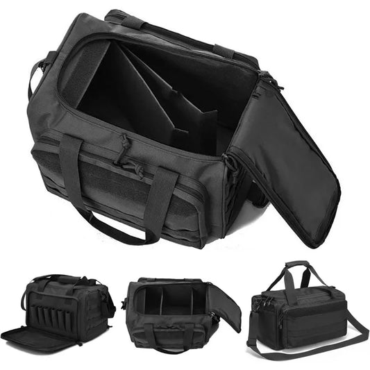 Tactical Pistol Bag 600D Nylon Waterproof Outdoor Sport Hiking Camping Shoulder Bag Tactical Accessories Shooting Handbag