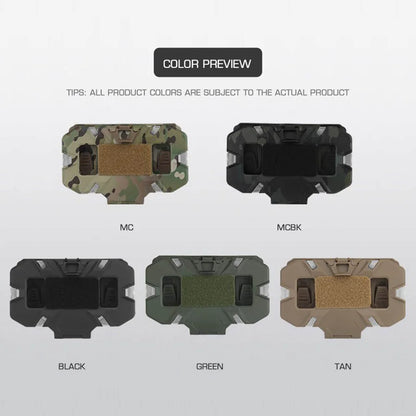 Tactical Plate Carrier MOLLE Phone Holder,Folding Navigation Board,Cellphone Hold Gear,Airsoft Hunting Vest Chest Rig Accessory