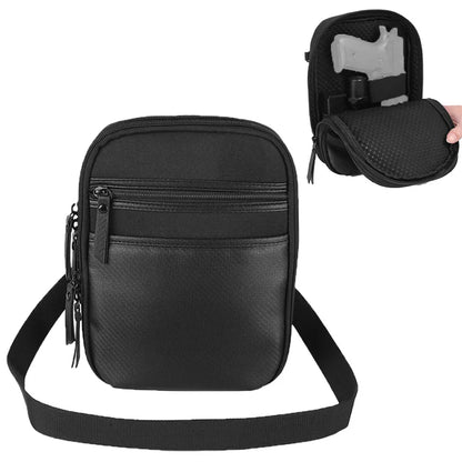 Tactical Gun Bag Concealed Carry Handgun Bag Shoulder Strap Bag Cartridge Storage EDC Case with Gun Holster for Hunting Camping