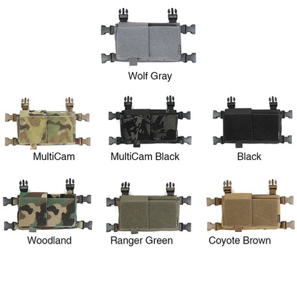 PEW Tactical Chest Pouch Front Panel Set MK3 MK4 For Chest Rig /5.56 Mag Carrier PT-VT06