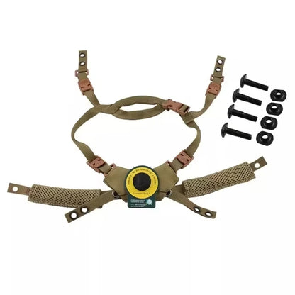 BOOIU Tactical Helmet Hanging System Wendy Suspension Lanyard Chin Strap Airsoft Helmet Accessories for Wendy FAST MICH Helmet