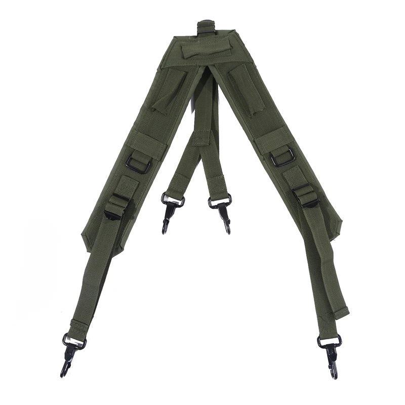 Outdoor Tactical Belt CS Army Fans Combat Belts Military Hunting Accessorios Y Belt Girdle Shoulder Chest Strap Tactico Militar
