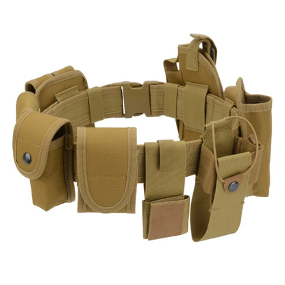 %#Outdoor Hunting Waist Belt Training Duty Security Equipment Ten piece Set Accessories Belt, Multi functional Nylon Belt