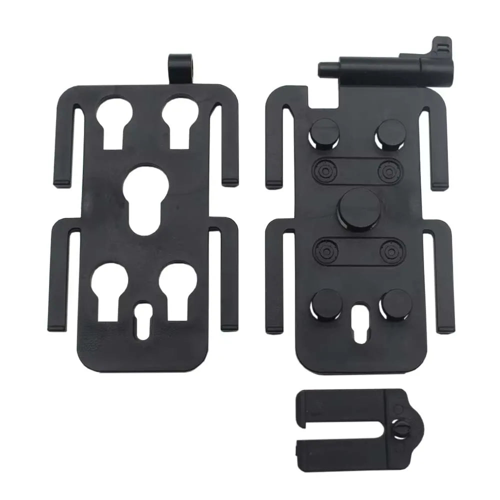 VULPO New Style Tactical Molle Attachment Plate Molle Adapter Platform For Molle Pouch Molle Mag Pouch, MOLLE Backpack and More