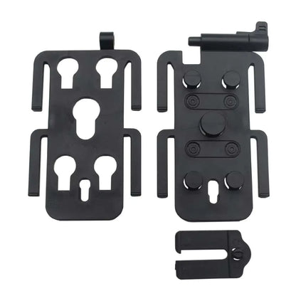 VULPO New Style Tactical Molle Attachment Plate Molle Adapter Platform For Molle Pouch Molle Mag Pouch, MOLLE Backpack and More