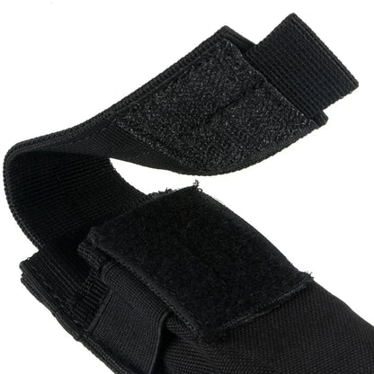 M5 Tactical Molle Magazine Pouch 9MM Single Holster Flashlight Holder EDC Outdoor Hunting