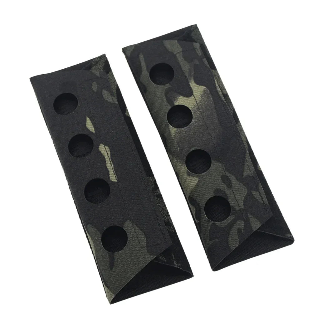 1 Pair Laser Cutting Tactical Vest Composite Shoulder Pads Airsoft FCSK FCPC LV119 Vest Plate Carrier Shoulder Pad