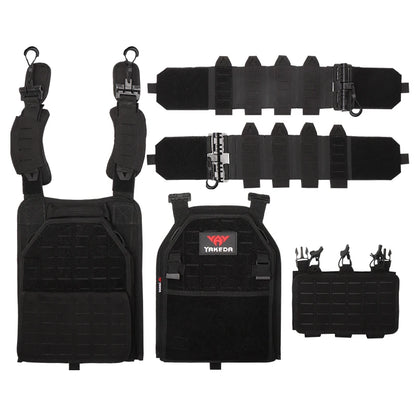 Yakeda Tactical Equipment Fast Release Outdoor Training Chalecos Molle Camo Body Protection Plate Carrier Tactical Vest