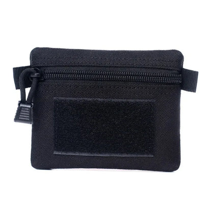 Outdoor Camping EDC Wallet Molle Waterproof Portable Travel Pouch Zipper Waist Pouch for Climbing Hiking Hunting EDC Pouch
