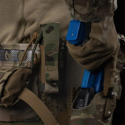 Multi-purpose Shock Grenade Pouch Multi Role Shock Grenade Pouch MOLLE Panel Secure Closure Airsoft Training Gear Accessory