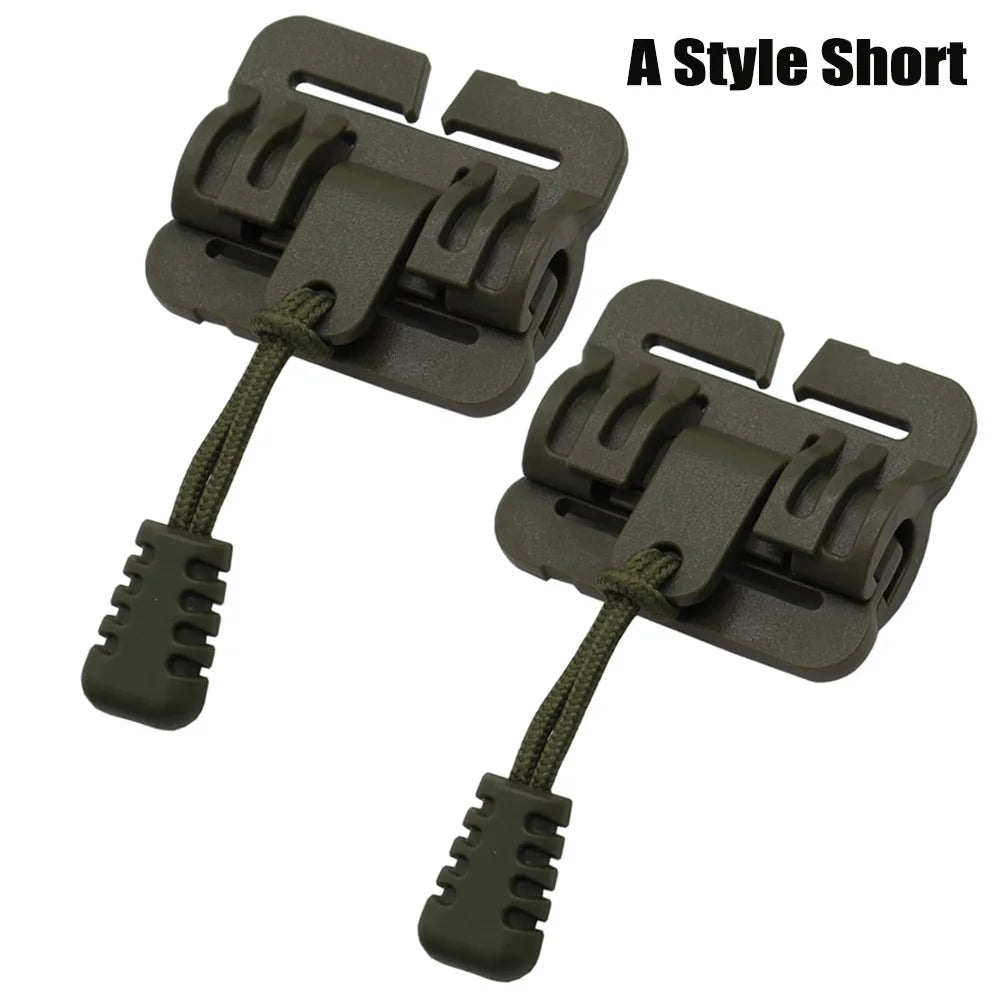1 Pair Tactical Vest Quick Release Buckle Rapid Open Connector Hunting Vest Cummerbund Shoulder Webbing Connector Accessories