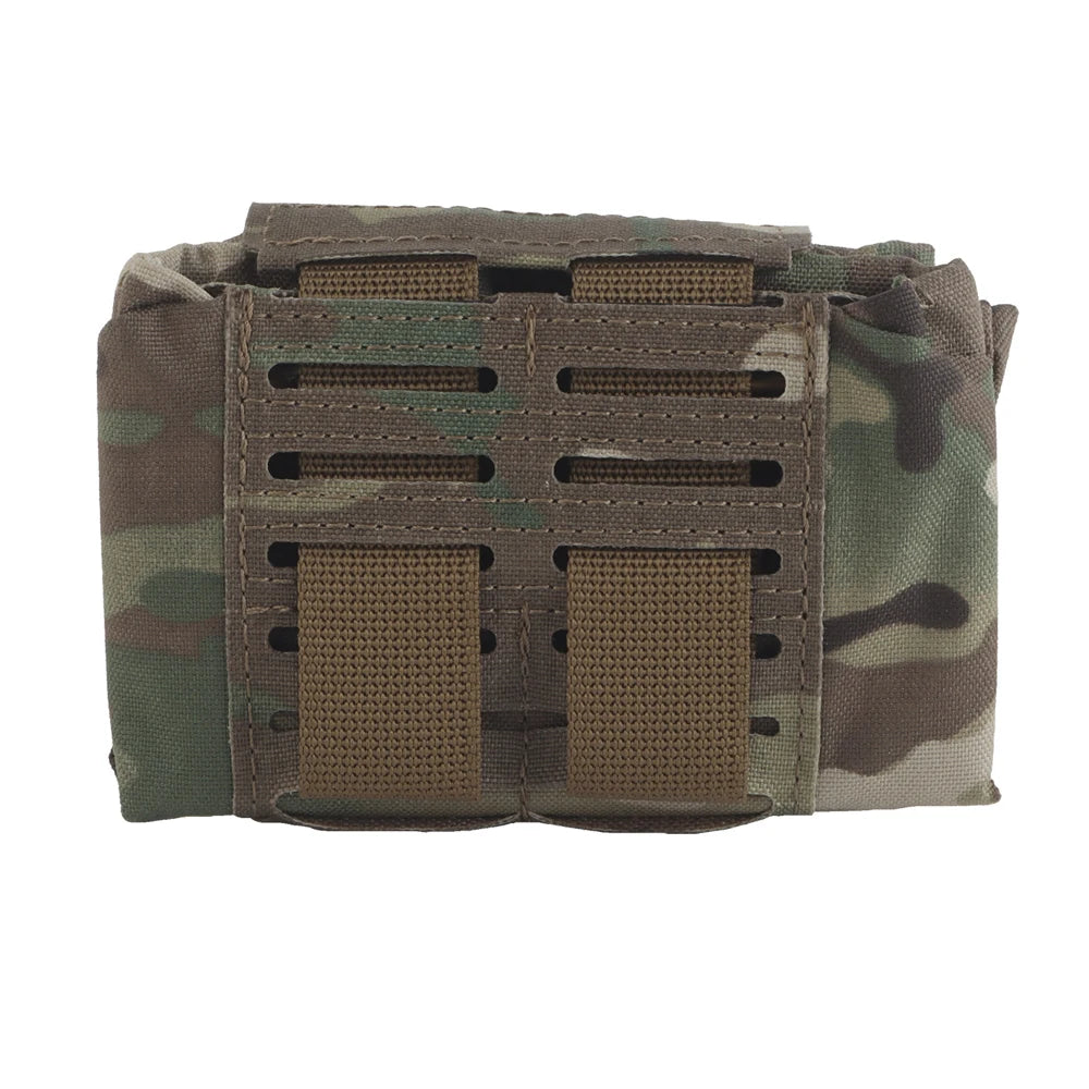 Tactical Recycling Pouch K Type Multi-Purpose Dump Bag Belt Accessories Outdoor Hunting Airsoft Training Gear