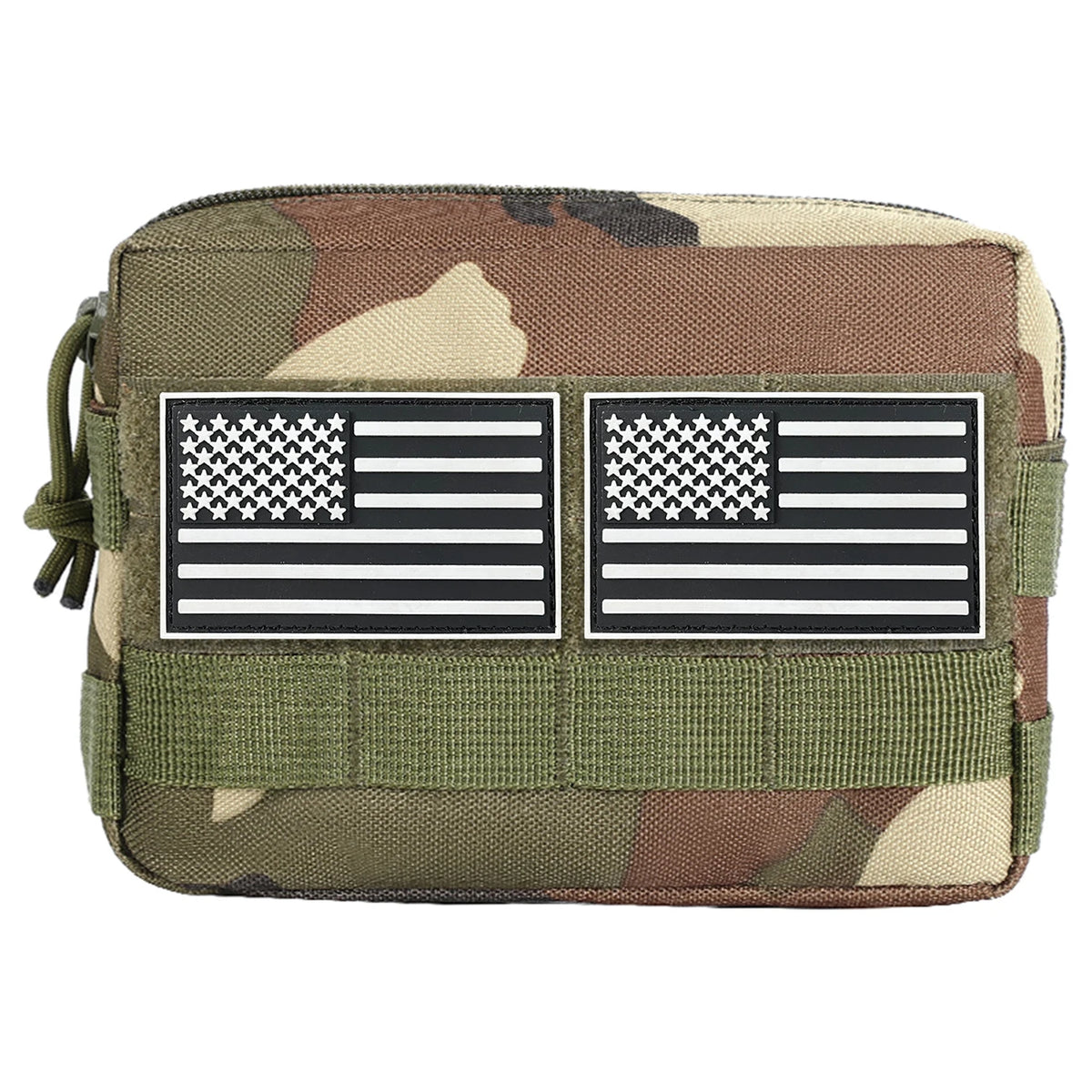Multi functional hunting accessory bag MOLLE system vest sub bag outdoor EDC storage small bag camouflage tool kit