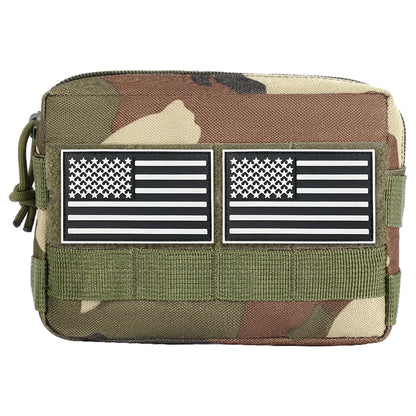 Multi functional hunting accessory bag MOLLE system vest sub bag outdoor EDC storage small bag camouflage tool kit