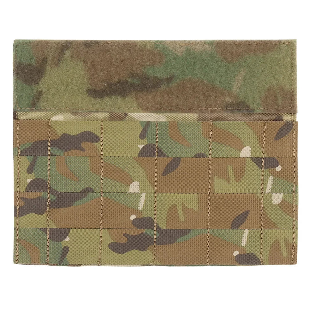 Full MOLLE Panel Micro Fight Chassis Hanging Panel For MK3 MK4 Chest Rig Hunting Vest Front Magic Hook Sticker Cover