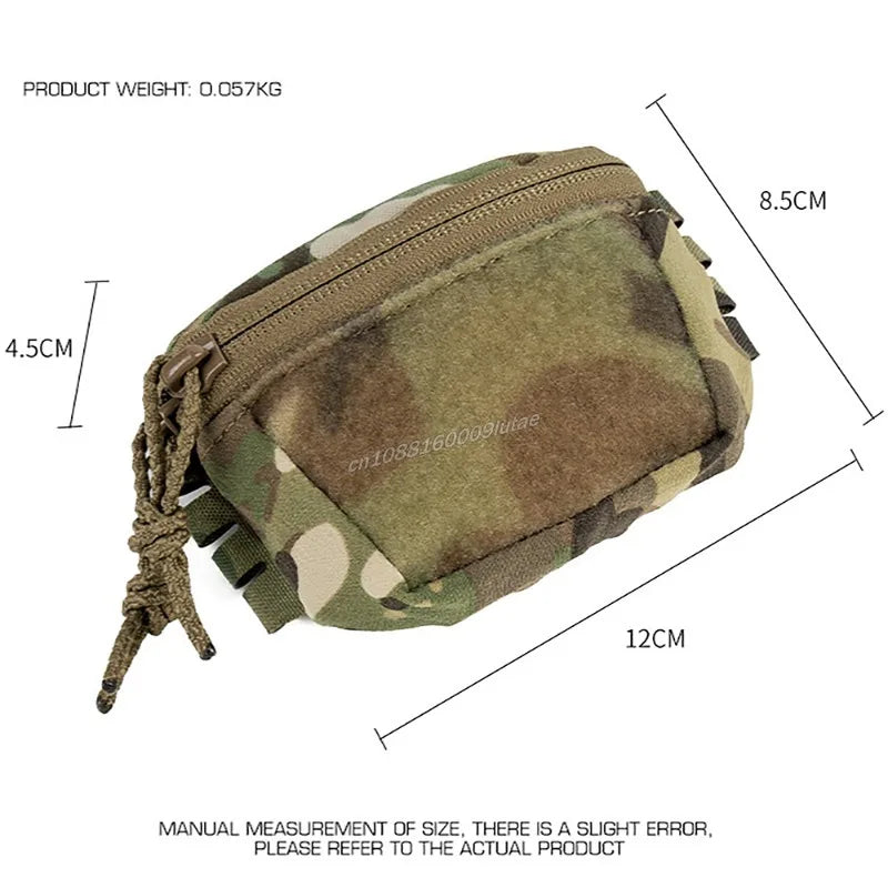 Tactical SC Helmet Battery Pouch Balance Retention Anchoring Integrated Node Pocket New Universal Rear Battery Storage Case Bag