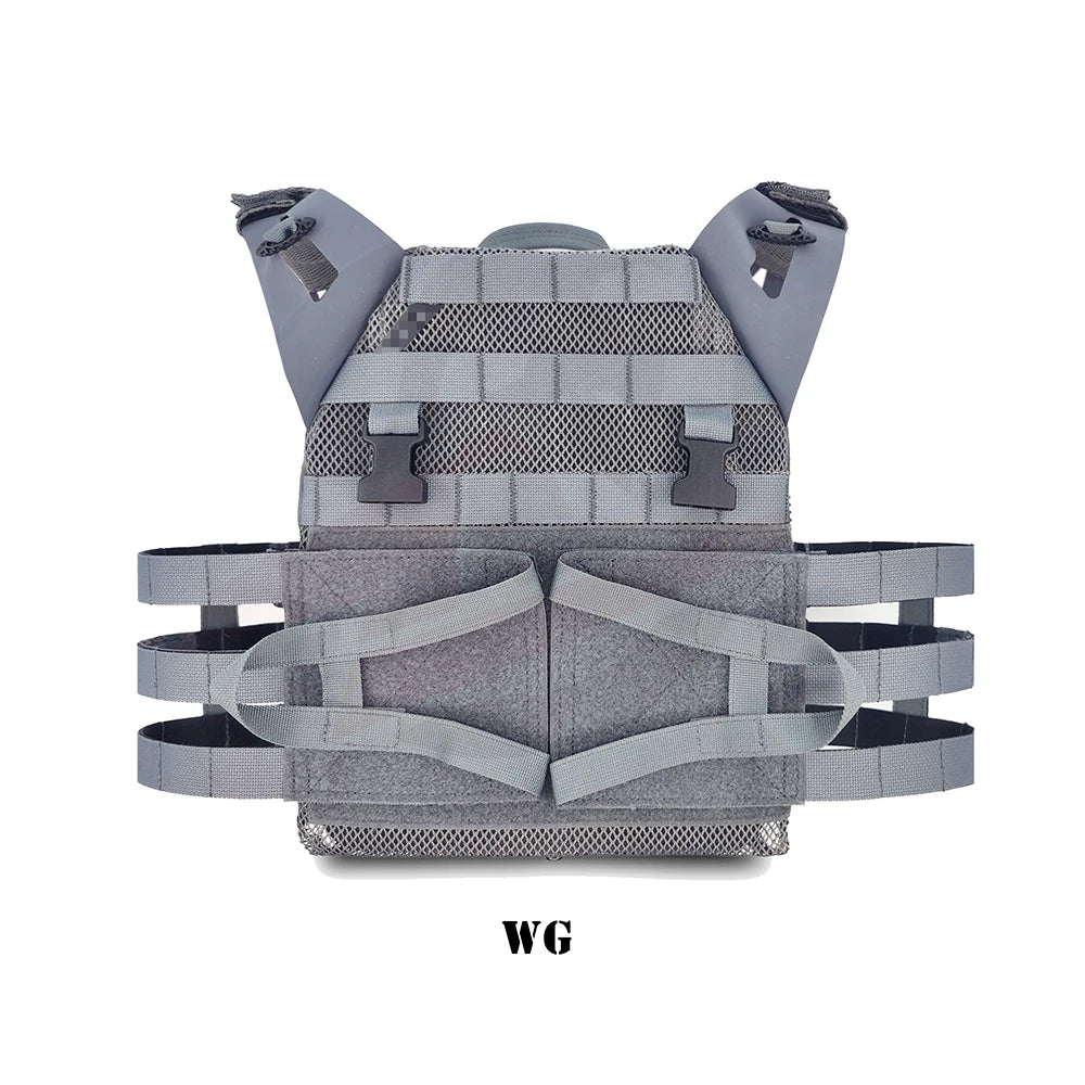 TACTICAL LIGHT WEIGHT JUMPABLE PLATE CARRIER CP STYLE JPC 2.0 SWIMMER CUT HUNTING VEST
