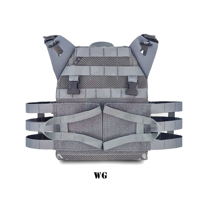 TACTICAL LIGHT WEIGHT JUMPABLE PLATE CARRIER CP STYLE JPC 2.0 SWIMMER CUT HUNTING VEST