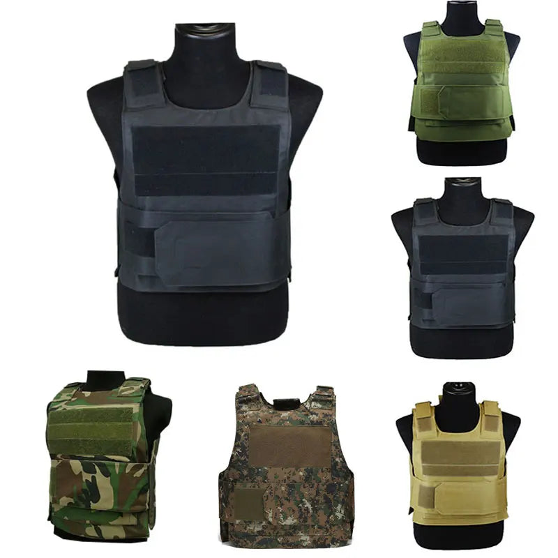 Outdoor protective Tactical Vest Safety Security Guard Clothing Cs Game Airsoft Accessories Hunting Vest