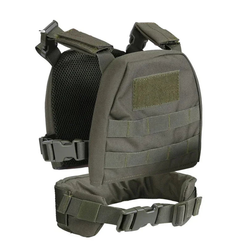 Tactical Kids Chest Rig Vest  Airsoft Hunting  Molle Plate Carrier Vest Camouflage Combat Gear Vests for Children