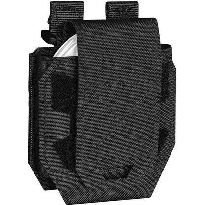 Molle Tactical Handcuffs Pouch Shackles Holder Case Universal Handcuffs Holster Quick Release Standard Chain Cuffs for Vest
