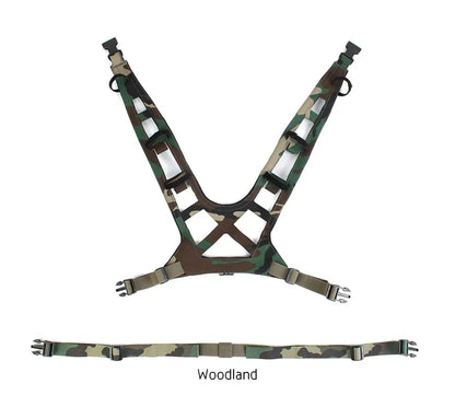 Pew Tactical Molle Airlite Tactical Chest Strap Combat Flexible Harness Outdoor Sports MK4 D3CRM Airsoft Accessories