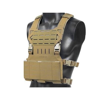 DMGear Chest Rig Tactical Vest  for Airsoft, Outdoor & Paintball,  Gear Equipment Plate Carrier Hunting
