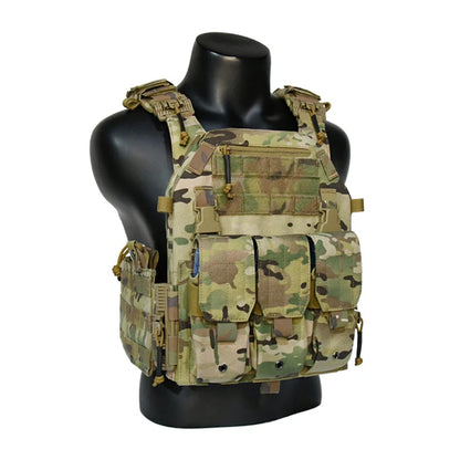 Tactical Plate Carrier 1000D Nylon Outdoor Tactical vest Hunting Protective Adjustable MOLLE System Vest