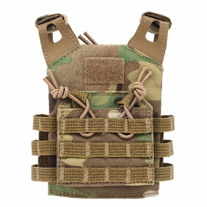 Mini Tactical JPC Vest Action Figure Accessory Multicam Plate Carrier Model Toy Desktop Car Decor Collectible Gear