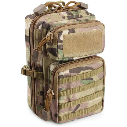 Tactical MOLLE Utility Pouch Mini EDC Tool Phone Storage Bag Medical IFAK Pack for Waist Carry