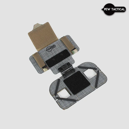 PEW TACTICAL S&S Style Navboard FlipLite for Airsoft tactical vest Tactical Phone Pouch MOLLE for THORAX LV119 FCPC