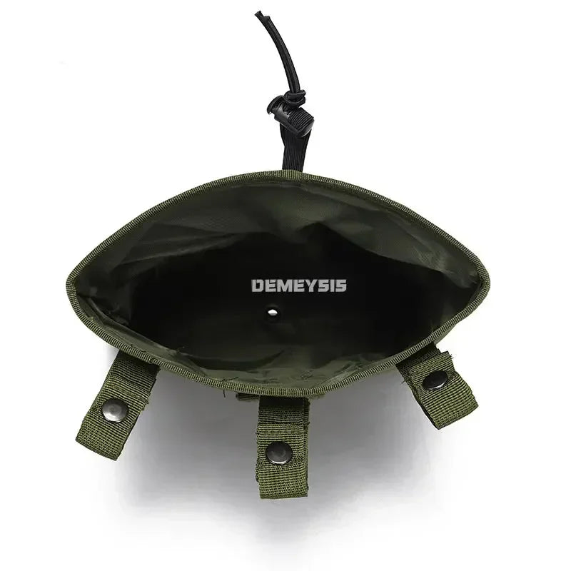 Tactical Molle Dump Magazine Pouch Mag Drop Pouches Hunting CS Gun Ammo EDC Bag Recycling Storage Bag