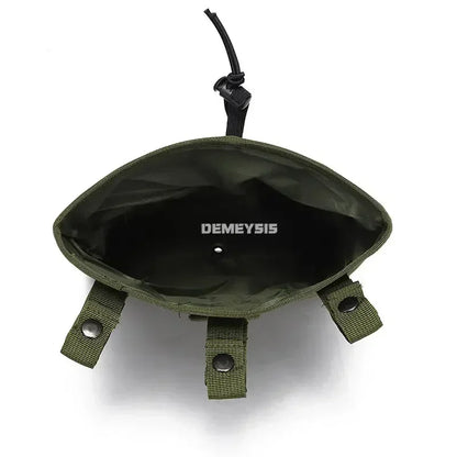 Tactical Molle Dump Magazine Pouch Mag Drop Pouches Hunting CS Gun Ammo EDC Bag Recycling Storage Bag