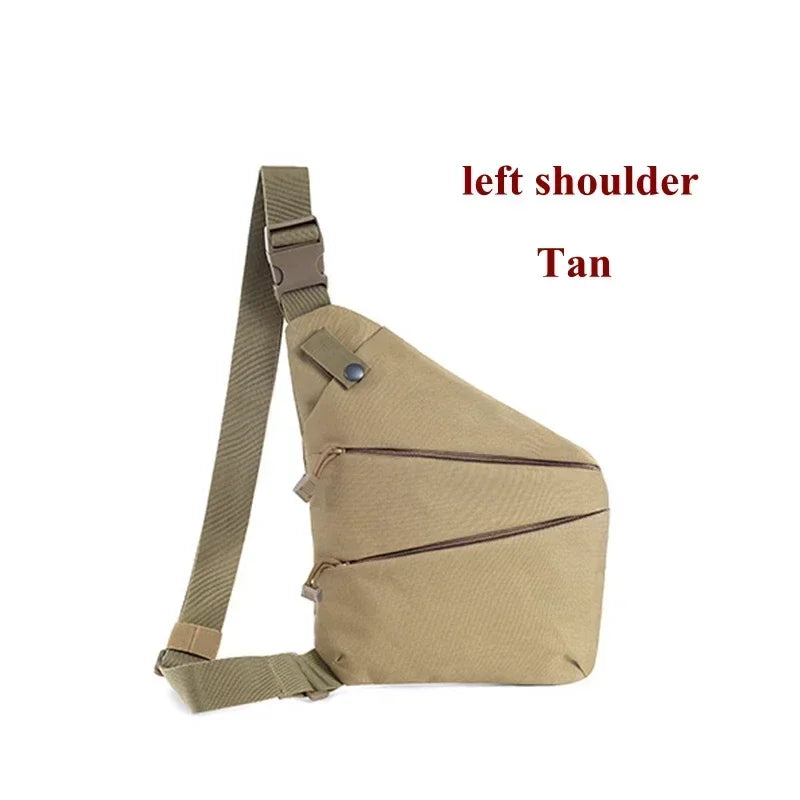 Concealed Carry Tactical Storage Gun Bag Multifunctional  Holster Pocket Men's Anti-theft Hunting Shoulder Chest Bag