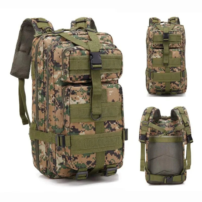 40L Tactical Backpacks For Man Hking Outdoor Survival Bags 3P Climbing Hunting Backpack Fishing Hiking Nylon Tactical Backpack