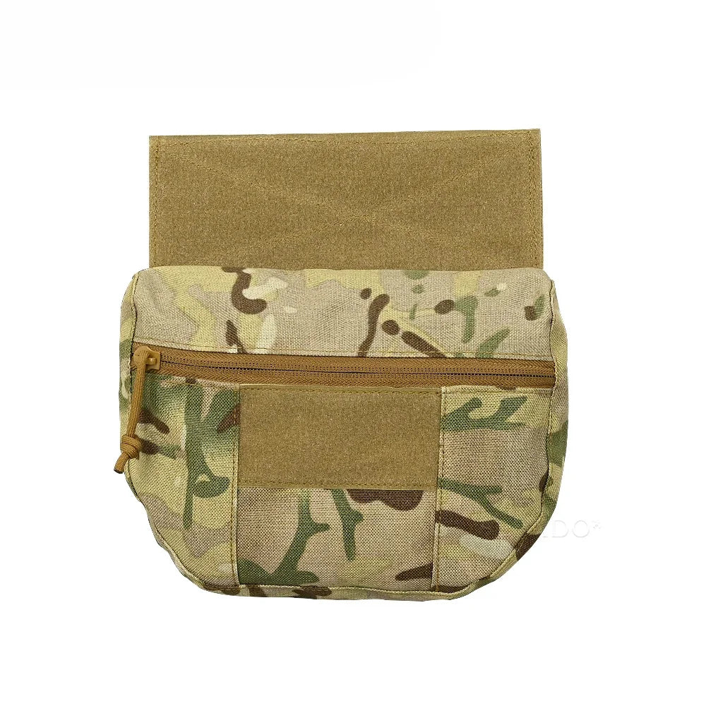 Hunting Drop Dump Pouch Molle Vest CRM CRX JPC Chest Rig Hanging Utility Pouch Abdomen Pouch Accessories Hunting