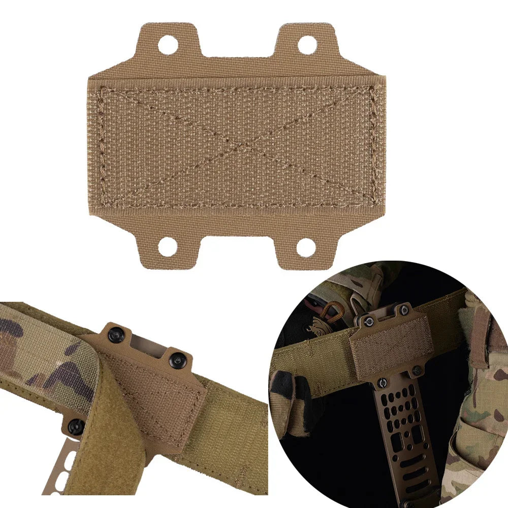 MHA Adapter Bridge Hook and Loop Modular Holster Adapter Mounting For Panel Two-piece Battle Belt Hunting Accessories