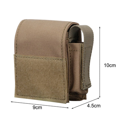 Grenade Pouch Small Hunting Accessories Single Flashbang Pouch Compact Stretch Bag for Outdoor Activities