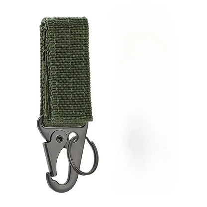 1/2/3pcs Outdoor Camping Carabiner Molle Tactical Backpack Key Hook Webbing Buckle System Belt Buckle Hanging Climbing Accessory