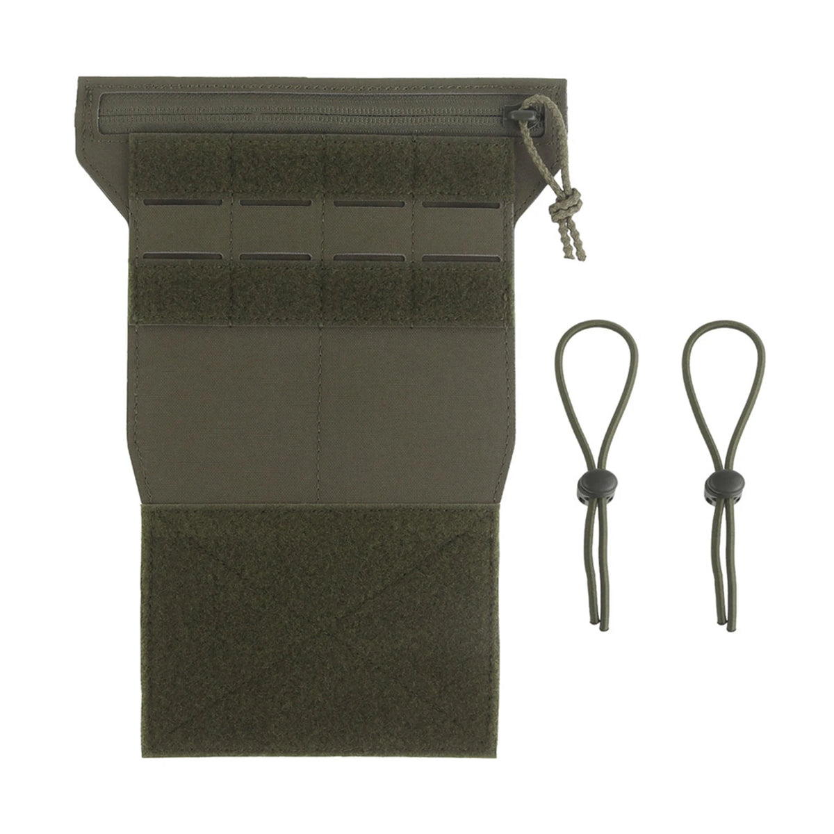 Tactic Chest Armor Management Panel Reusable Hunting Vest Panels Multi-Layer for Diary Card Battery Utility Storage Pouches
