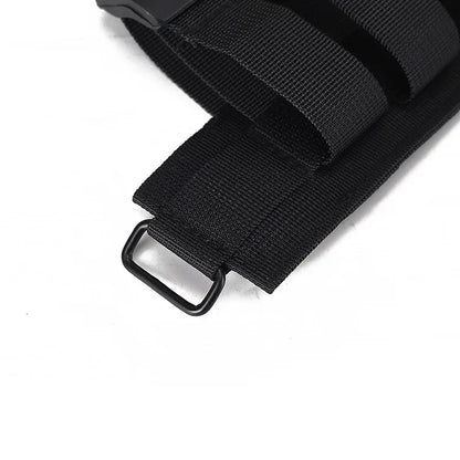 Molle Knife Pouch EDC Tool Holder Adapter Backpack Cinch Fasten Belt Strap PALS Attachment Outdoor Camping Hunting Accessories