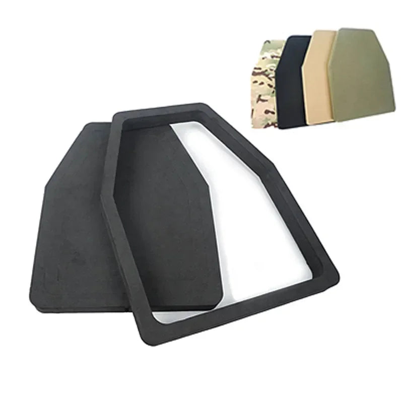 2pcs Tactical Vest EVA Plates Body Carrier Swimming Cut Shock Plate Insert Plate Cover Hunting Vest 2cm Armor Plates
